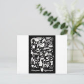 二日酔い悪夢 ポストカード (スタンド正面)