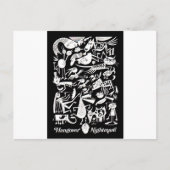 二日酔い悪夢 ポストカード (正面)