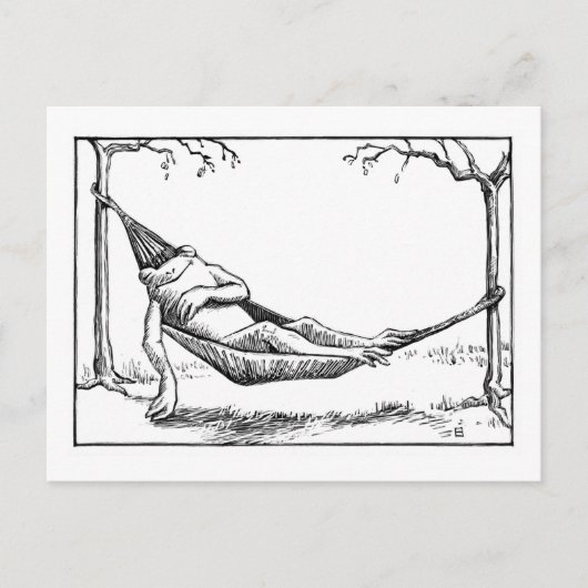 二日酔い ポストカード (正面)