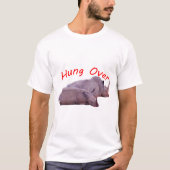 二日酔い - メンズTシャツ Tシャツ (正面)