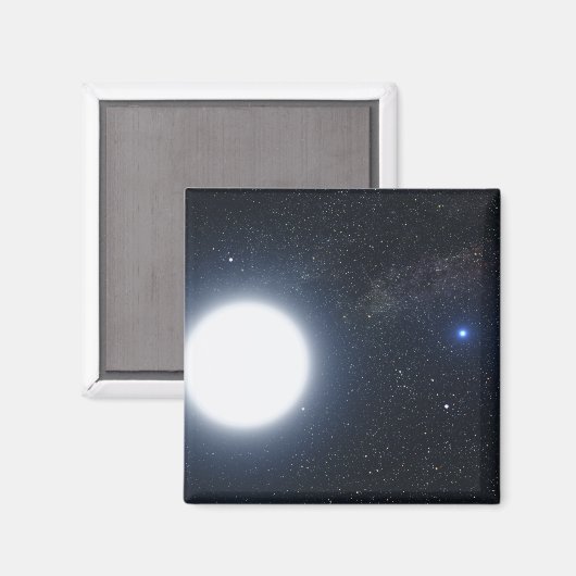 二星系を示すアーティストの概念 マグネット (正面/裏面)