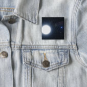 二星系を示すアーティストの概念 缶バッジ (インサイチュ)