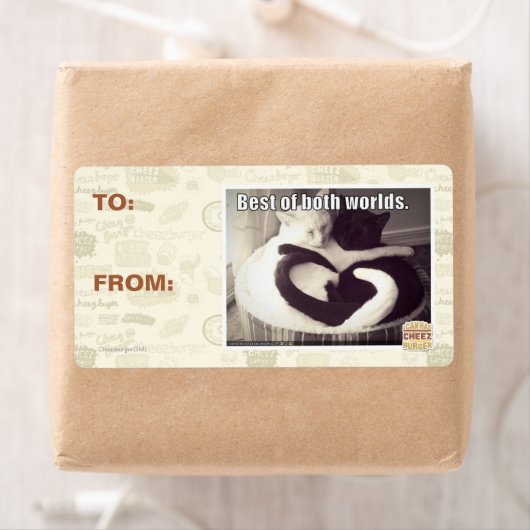 二最高のつの世界の ラベル (インサイチュ)