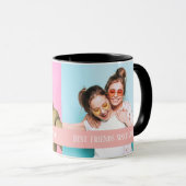 二最高のつの写真モダンテンプレートBFF マグカップ (正面右)