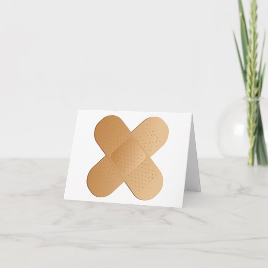 二本のバンドエイド カード (正面)