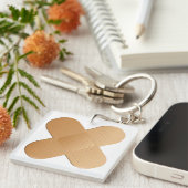 二本のバンドエイド キーホルダー (正面右)