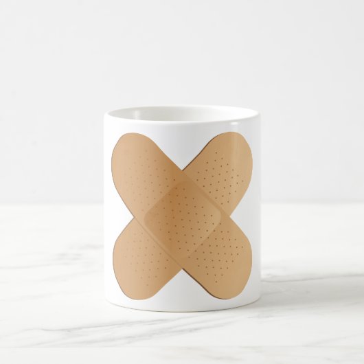 二本のバンドエイド コーヒーマグカップ (中央)
