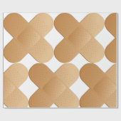 二本のバンドエイド ラッピングペーパー (フラット)