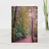 二本の木 カード (正面)