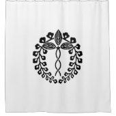 二条藤 シャワーカーテン (正面)