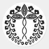 二条藤 ラウンドシール (正面)