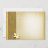 二枚の写真 結婚記念日の招待状です 招待状 (裏面)