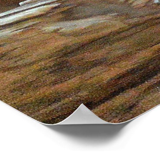 二枚の奇妙なトカゲを持つポスター ポスター (角)