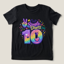 二桁デビュー!10歳のバースデー トライブレンドTシャツ