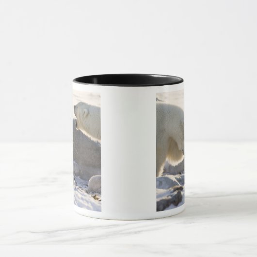 二極熊 マグカップ (中央)