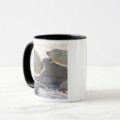 二極熊 マグカップ (正面左)