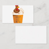 二次フォーミュラ代数数学の学生先生Gif 名刺 (正面/裏面)