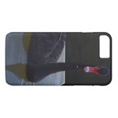 二次元の池に泳ぐ黒い白鳥 Case-Mate iPhoneケース (裏面(横))