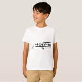 二次公式 Tシャツ (正面フル)