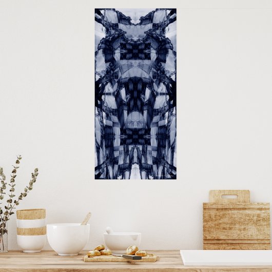 二次符号 ポスター (キッチン)