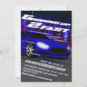 二歳早く大きくなって - レース 招待状 (正面)