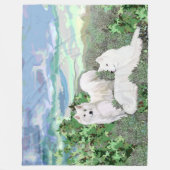 二毛布 フリースブランケット (正面)