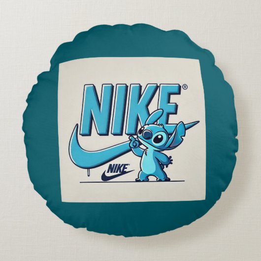 二毛枕 ラウンドクッション (正面)