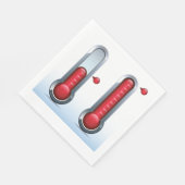 二温度計 スタンダードランチョンナプキン (角)