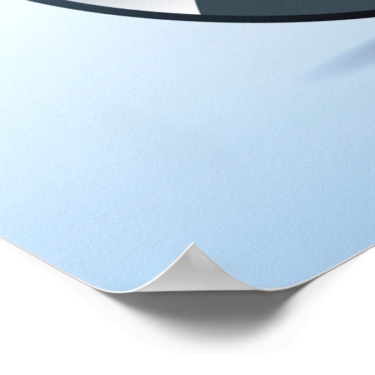 二温度計 ポスター (角)