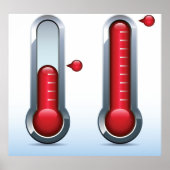 二温度計 ポスター (正面)