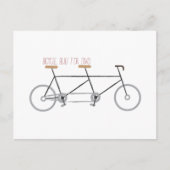 二用自転車 ポストカード (正面)