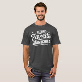 二番目にお気に入りの孫 次に好きな孫 Tシャツ (正面フル)