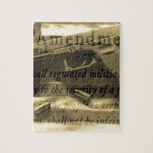 二番目にAmedment ジグソーパズル (縦)