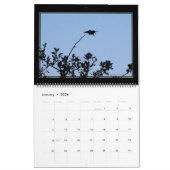 二百二十飛行中の鳥の暦 カレンダー (1月 2026)