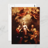 二神 – 聖家 – ムリロ ポストカード (正面/裏面)