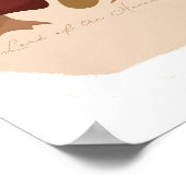 二秋木/秋の美学プリント/素朴な芸術 ポスター (角)