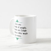 二種類の人 コーヒーマグカップ (正面左)