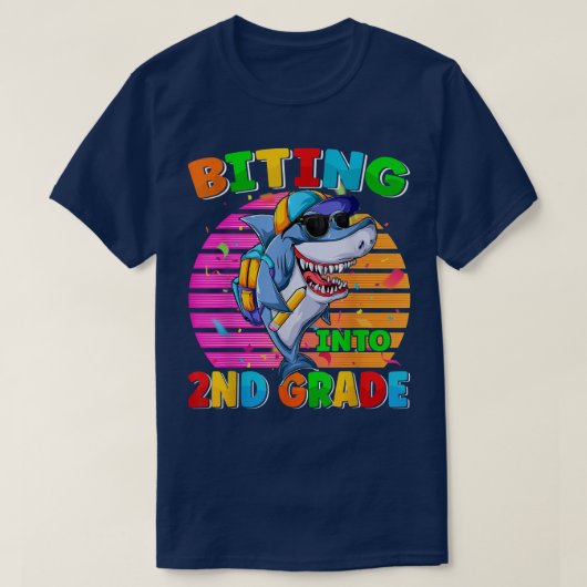 二等食い込み新学期 Tシャツ (デザイン正面)