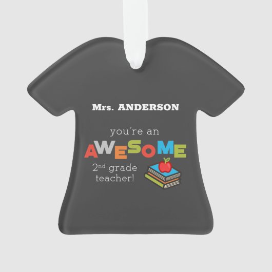 二級先生賞味日素晴らし, オーナメント (裏面)