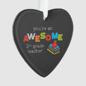 二級先生賞味日素晴らし, オーナメント (正面)