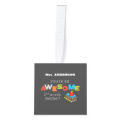 二級先生賞味日素晴らし, キューブオーナメント (正面)