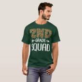 二級分隊ヒョウ二級先生 Tシャツ (正面フル)