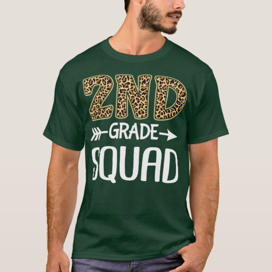 二級分隊ヒョウ二級先生 Tシャツ (正面)