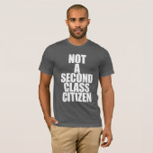 二級市民ではない Tシャツ (正面フル)