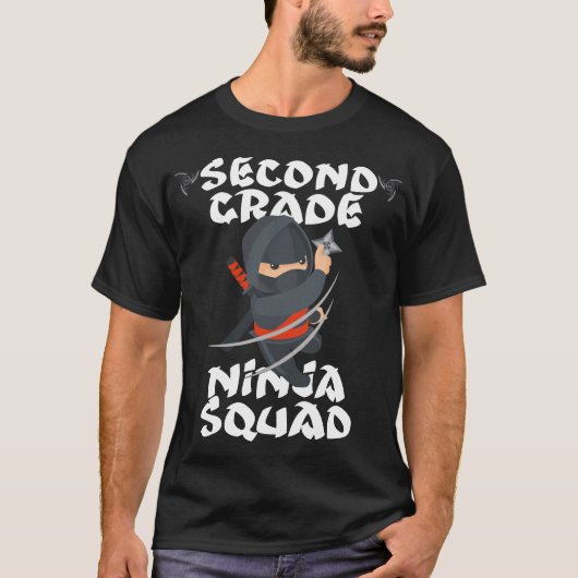二級忍者隊 Tシャツ (正面)