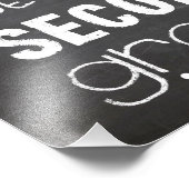 二級黒板看板の初日 フォトプリント            (角)