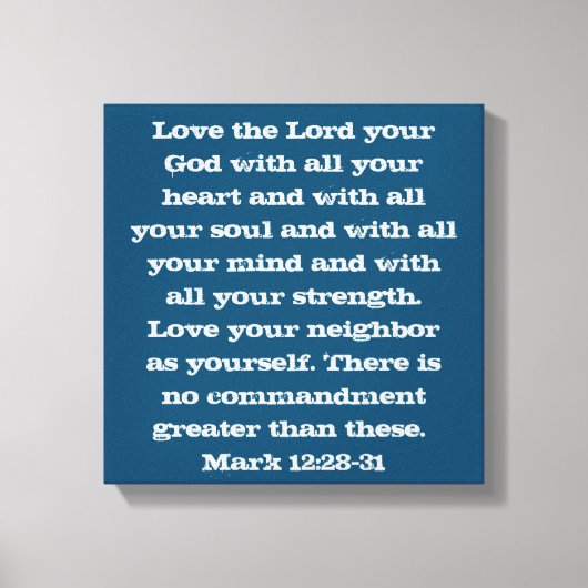 二素晴らし戒 キャンバスプリント (正面)