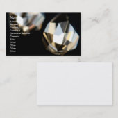 二結晶体 名刺 (正面/裏面)