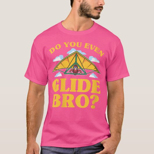 二絞込み型ハンググリつるググライダー Tシャツ (正面)