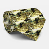 二羽のカラスやトワはマネを作る ネクタイ (ロール)